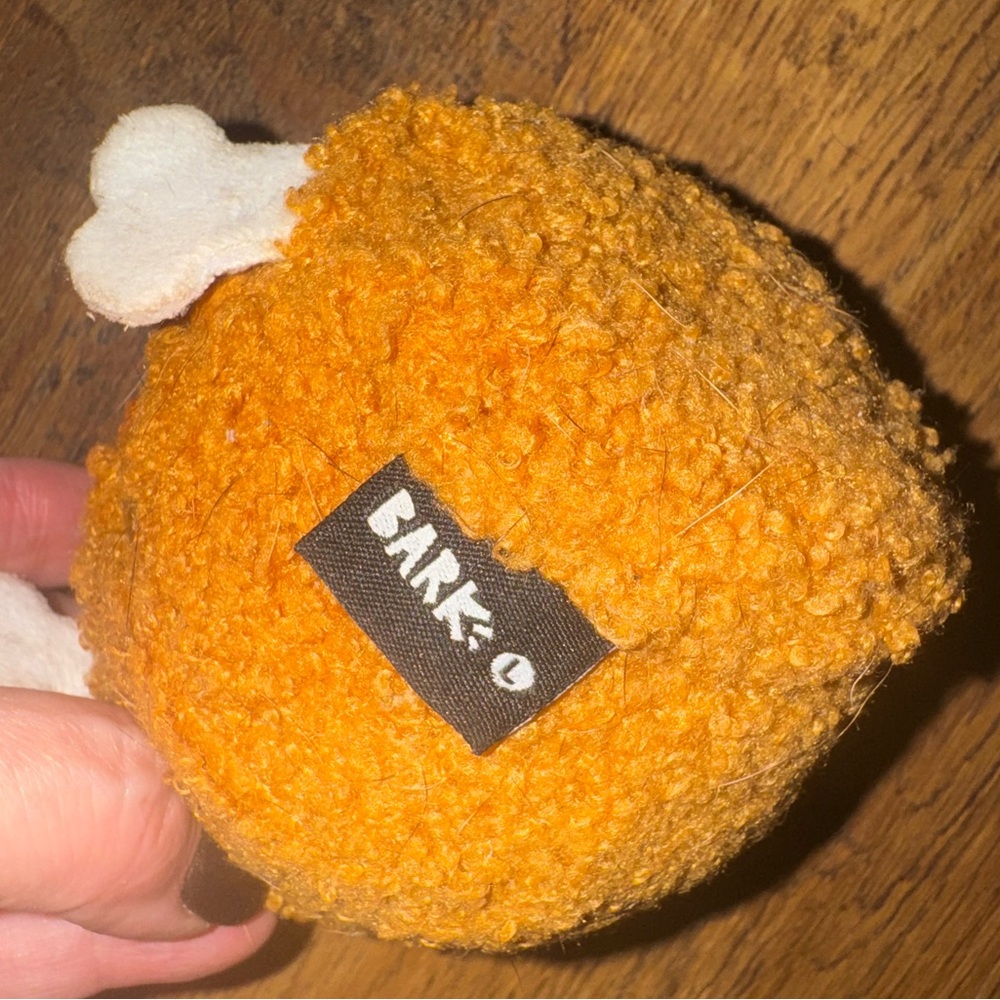 Bark box super chewer L dog toy treat dispensing rip & reveal turkey NEW
